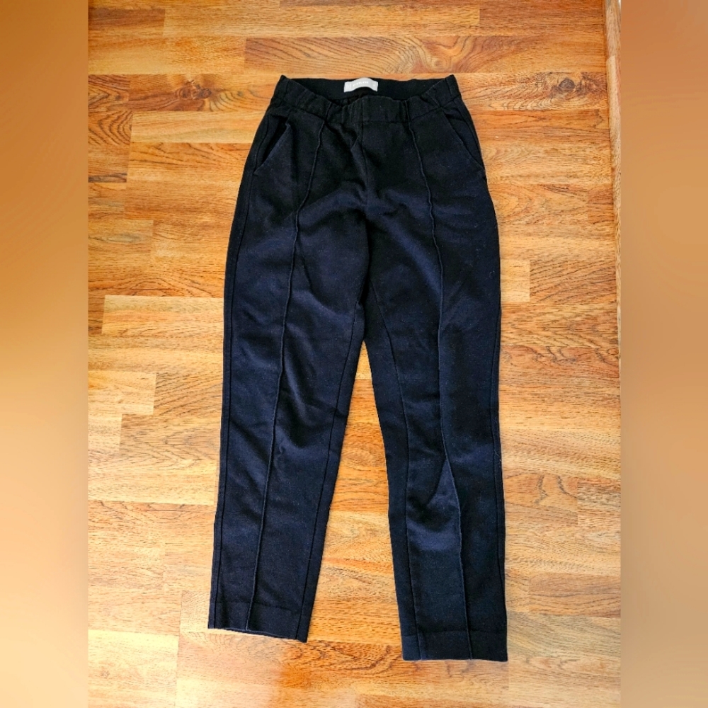 Everlane dream stretchy pant black xs elastic drawstring waist